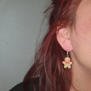 peperkoek mannetjes oorbellen