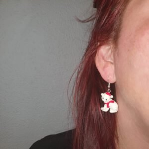 ijsbeer oorbellen